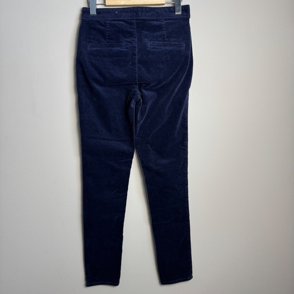 LOFT Women's Velvet Mariner Skinny Pants Deep Space Blue Size 25 Stretch‎ Ankle - Picture 5 of 13